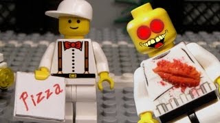 Lego Zombie Pizza - Zombie Shorts
