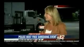 MicroShred Shredding Event 1 25 13 with Boca Raton Police Department