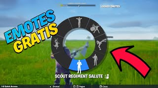 COMO OBTENER EMOTES *GRATIS* EN FORTNITE [FUNCIONANDO 💯]