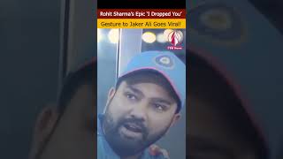 Rohit Sharma’s Epic ‘I Dropped You’ Gesture to Jaker Ali Goes Viral!  | TSW News