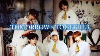 Shibuya TOMORROW X TOGETHER giant advertisement for Korean 5-member idol group!