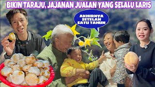 SETELAH SETAHUN LAMANYA AKHIRNYA KITA BUAT TARAJU LAGI, PAPA DAN MAMA KOMPAK BERNYANYI GEMBIRA