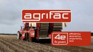 Agrifac 4-row bunker self propelled potato harvester Raptor