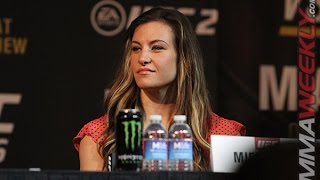 Miesha Tate: Conor and Nate are Flipping Each Other Off, Holly and I Are Making Friendship Bracelets