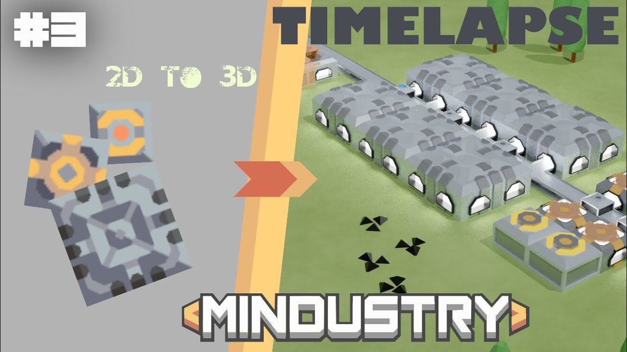 Blender Timelapse Mindustry Creations 3 Youtube