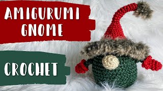 Santa and Gnome Doll Body | Crochet With Me | Christmas Holiday Cute Winter Pattern + PDF Coupon