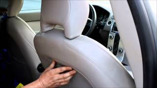 Volvo S40, Headrest Removal