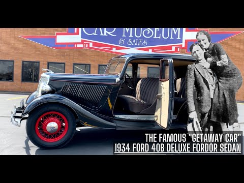 [The Famous Getaway Car!] 1934 Ford 40B Deluxe Fordor Sedan | St. Louis ...