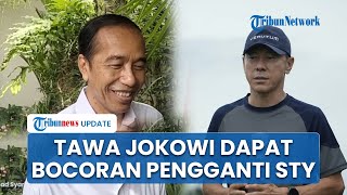 Ngaku Dapat Bocoran Pelatih Pengganti Shin Tae-yong, Jokowi: Nggak Sah Kalau Saya Beri Tahu