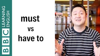 Must vs Have to - English In A Minute