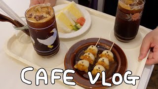 [cafe vlog] 실수연발, 사장이라 다행이야 하마터면 잘릴뻔 | 개인카페 사장 브이로그 | 음료제조 | 후르츠산도