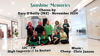 🎶 Sunshine Memories - Line dance (demo by NYSD dance)