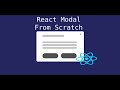 React Modal - The Last Modal you will ever need from Scratch ( Hooks)
