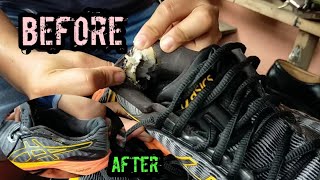 how to repair rubber shoes running shoes