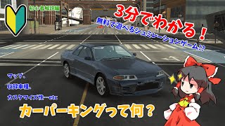 【神ゲー解説】カーパーキング初心者講座① 3分でわかる❗カーパーキングってどんなゲーム❓　～カーパの魅力を紹介～