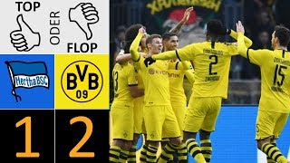 Hertha BSC - Borussia Dortmund 1:2 | Top oder Flop?