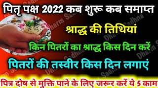 Pitru Paksh 2022 : पितृपक्ष 2022 कब से शुरू कब समाप्त ।पितरों को प्रसन्न करने के उपाय ।Pitru Paksh