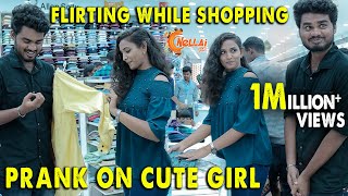 Flirting Prank On Cute Girl | Diwali Prank | Shopping With Random Girl | Nellai3