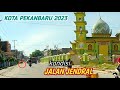 KONDISI JALAN KOTA PEKANBARU BANYAK RUSAK BERLUBANG