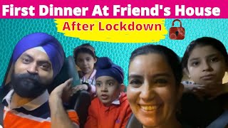 First Dinner At Friend’s House After Lockdown | RS 1313 VLOGS | Ramneek Singh 1313