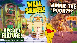 Well Skins, Winnie The Pooh Items and SECRET Feature in Disney Dreamlight Valley UPDATE!