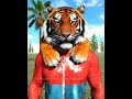 franklin s pet tiger is on his neck shorts games indianbikesdriving3d tiger pettiger