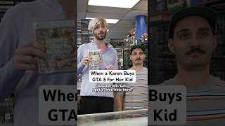 When a Karen Buys GTA 5 for Her Kid #gaming #comedy #shorts #gta #karen