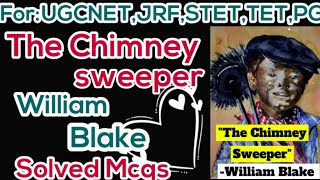 MCQs The Chimney sweeper William Blake | The Chimney sweeper | William Blake@studyadmirers