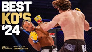 ONE-PUNCH KNOCKOUTS! 😱💥 | Best 2024 Cage Warriors KOs | CW AWARDS 🏆