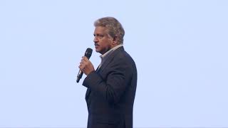 Shri Anand Mahindra delivering the Keynote Address at 6th India Ideas Conclave in Narmada, Gujarat