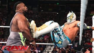 The Lucha Dragons vs. The New Day: Raw, April 6, 2015