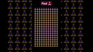 Find 🧘🏼‍♀️ #find #emoji #emojyfind #emojichallenge #happy #gaming #puzzle