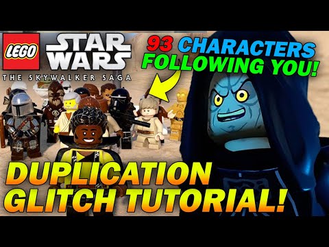 AMAZING Partner Character Glitch! LEGO Star Wars: The Skywalker Saga Duplication Glitch Tutorial!