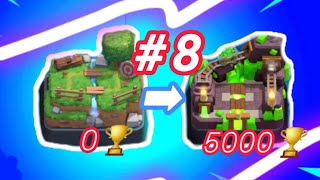 ПУТЬ ОТ 0 ДО 5000🏆 / 8 часть / Clash Royale