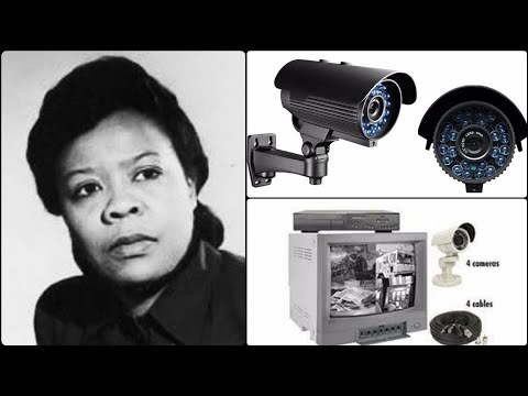 Who invented the home CCTV in 1966?