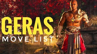 Mortal Kombat 1 | Geras Move List