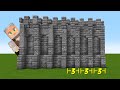 How to (Correctly) Build Diagonal Walls and Walls on Uneven Terrain in Minecraft