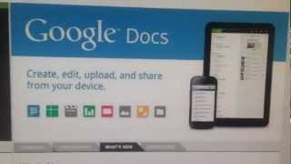 Google Docs for Android 1.0.54 with realtime collaboration