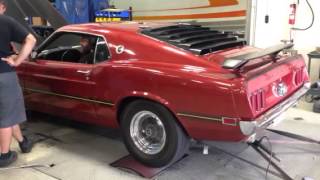 1969 Mustang Mach 1 428 CJ w/ 427 Side Oiler Dyno Pull #1 474 HP at the Wheel