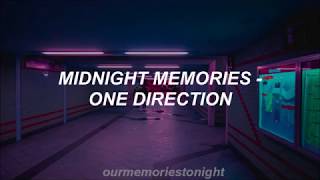 one direction - midnight memories // lyrics
