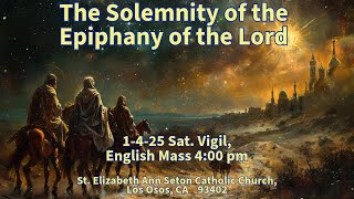 1-4-2025 Sunday (Vigil) Mass 4:00 pm live stream