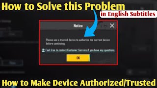 How to solve Please use a trusted device to authorized current device | how to make authorized phone