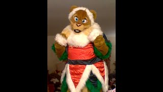 Caddie Holiday Floof Full suit video