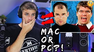 I DIDN'T SEE THAT COMING!! STEVE JOBS VS BILL GATES | Rapper Reacts to Epic Rap Battles Of History