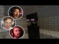 Gamers Reaction to First Seeing Enderman Mob in Minecraft | Pewdiepie, and more!