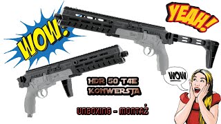 Konwersja do HDR 50 T4E. Unboxing\u0026Montaż. #hdr #airgun #wiatrówka #strzelectwo #sport #popular