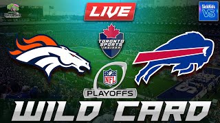 Denver Broncos vs Buffalo Bills LIVE Stream Game Audio | NFL Playoffs LIVE Streamcast \u0026 Chat