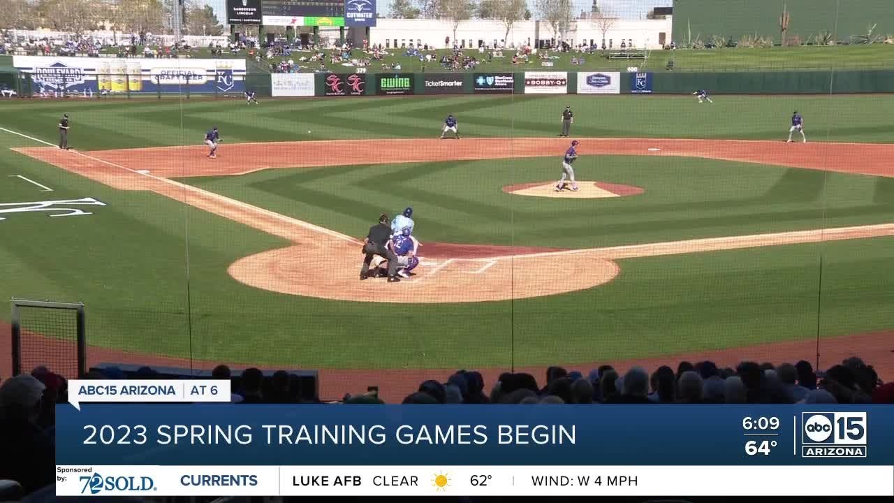 2023 Spring Training Games Begin - YouTube