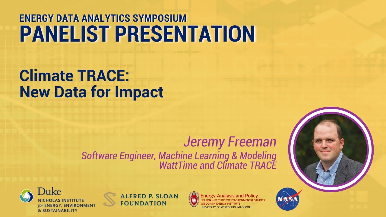 Climate Trace New Data For Impact Youtube