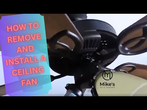 Ceiling Fan Removal and Install Ceiling Fan Removal and Install